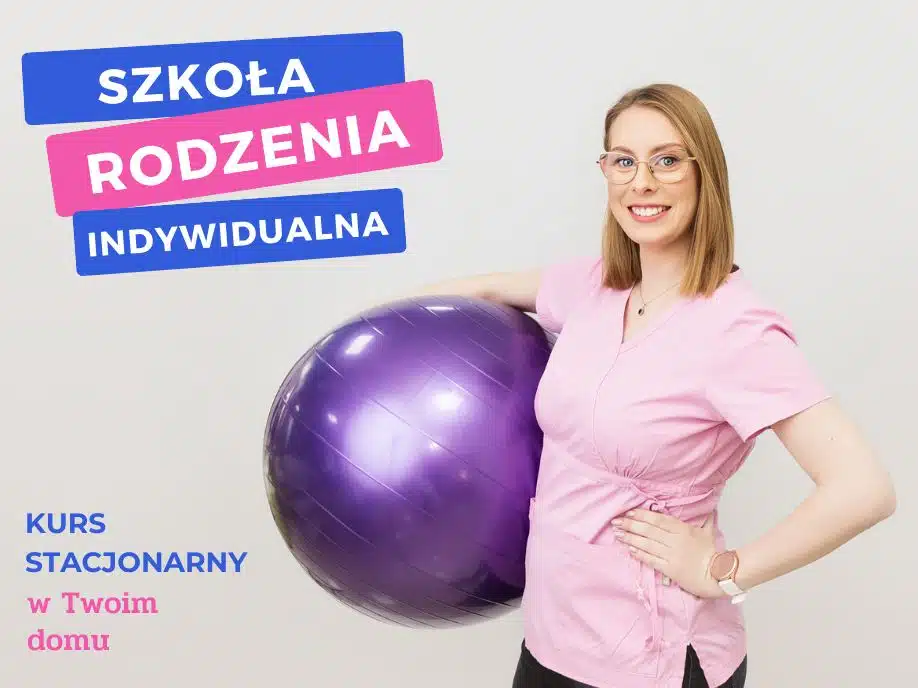 Indywidualny kurs szkoły rodzenia w domu pacjenta.