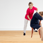 Pozycje porodowe - ćwiczenia z partnerem